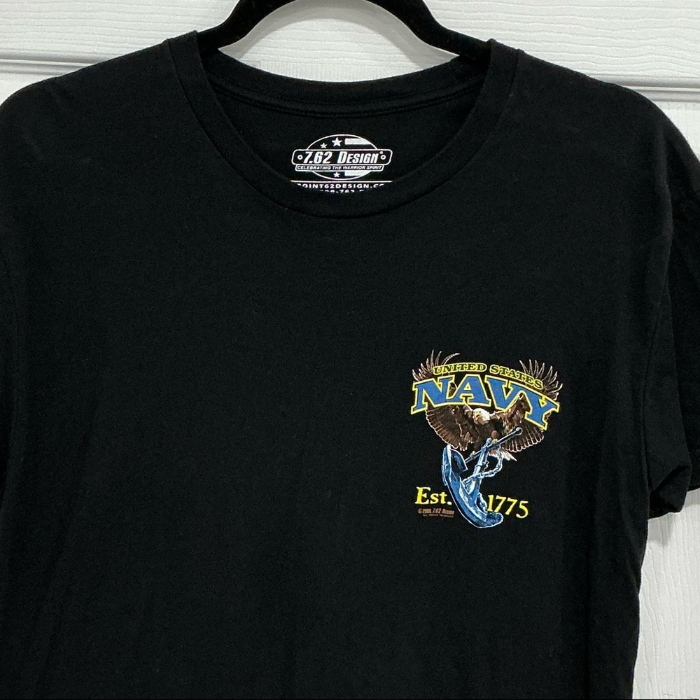 Black US Navy T-Shirt